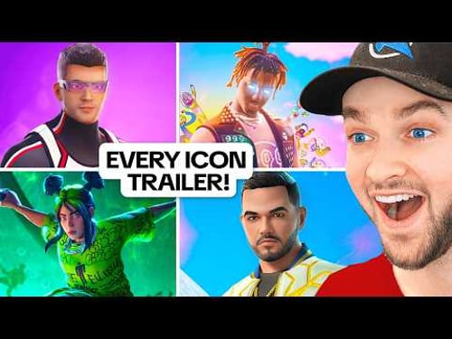 *ALL* Fortnite Icon Skin Trailers! (Chapter 1 - Chapter 7)