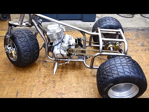 Making Custom Trike 250cc