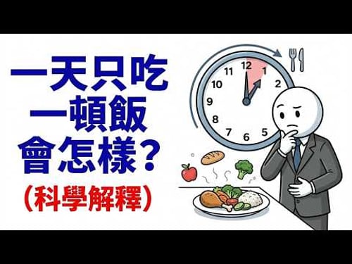 如果一天只吃一頓飯會怎樣?(科學解釋)