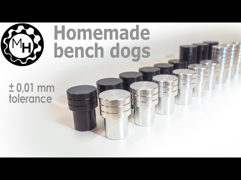 I made Precision Bench Dogs