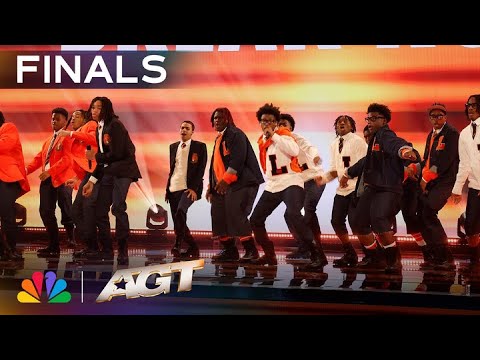Leo High School Choir Turns Up The HEAT With “Hall of Fame” By The Script | Finals | AGT 2025