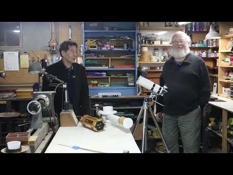 Ed Visits...ATM Club Member Drew - See What's He's Been Inventing!