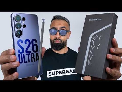 Samsung Galaxy S26 Ultra Unboxing - Privacy Display Tested