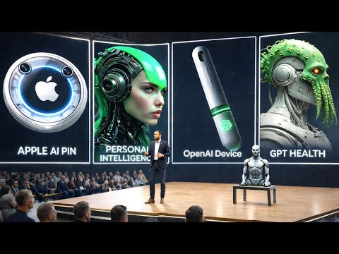 AI Explodes This Month: OpenAI AI Device, Apple AI Pin, GPT Health, Killer Robots and More AI News