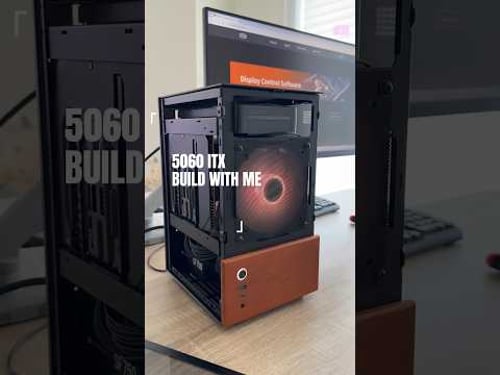 Relaxing ITX Build | Jonsbo T6 + Ryzen 9600X + RTX 5060