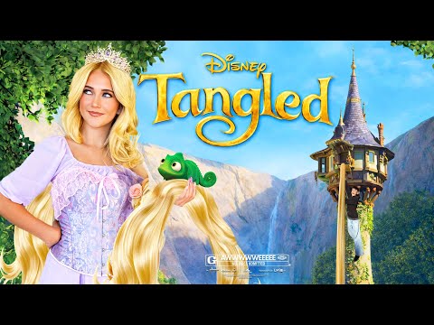 TANGLED THE MOVIE *IN REAL LIFE!* 🌸 💜