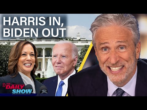 Jon Stewart on Why GOP Doesn't Know What To Do With Kamala Harris Replacing Biden | The Daily Show
