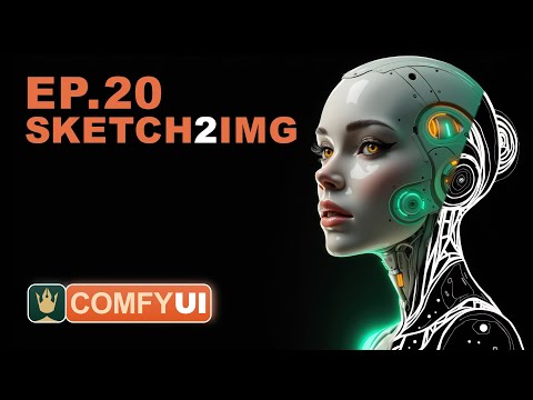 ComfyUI Tutorial Series: Ep20 - Sketch to Image Workflow with SDXL or Flux!