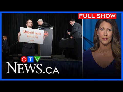 Air Canada to cancel numerous flights in strike threat | CTV National News at 11 for August 14, 2025