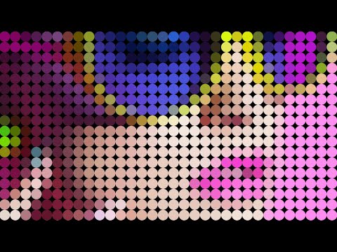 Turn a Photo to a Color Dot Pattern in Photoshop