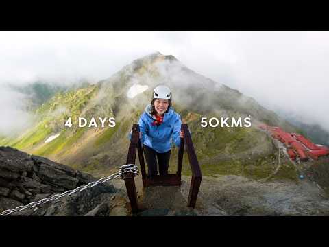 4 Days Solo Hiking Japan's Favourite Northern Alps Traverse - Panorama Ginza Trail