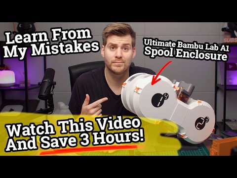 ULTIMATE Upgrade For Bambu Lab A1 AMS lite! Watch This Video And Save 3+ Hours When Installing‼️