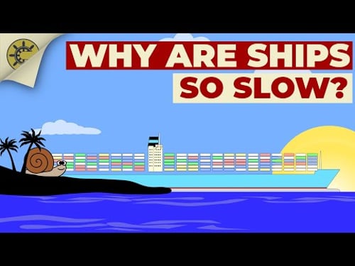 Why are ships so slow?
