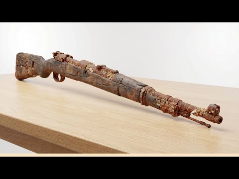 Restoration of the LEGENDARY “MAUSER KAR8K” WEAPON from WWII (Full Process)