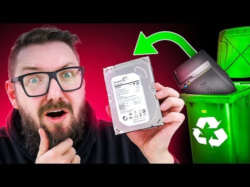 Wirf DEINE Festplatten NICHT in den Müll!! DIY Homeserver vs. Synology NAS