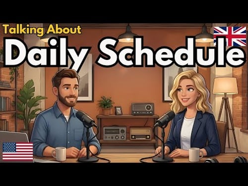 Talk About Your Daily Schedule in English | Real Conversation Practice