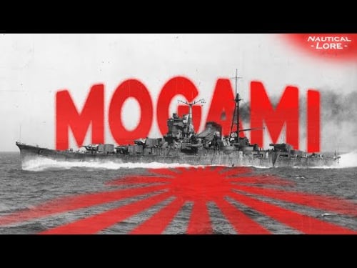 Japan's Unluckiest Ship - The Sinking of IJN Mogami