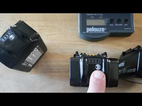 How to tell a genuine Makita 18V Battery from a Fake.