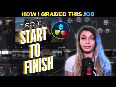 Pro Colorist Reveals all her Color Grading Techniques - MASTERCLASS - Davinci Resolve Tutorial