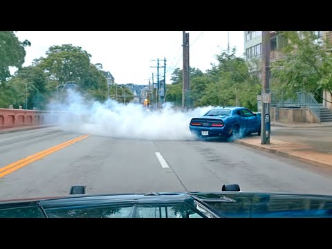 Craziest Dodge Challenger Police Chases - Caught on Dashcam