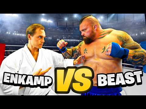 Eddie Hall FIGHTS Black Belt Karate Master ft. Jesse Enkamp