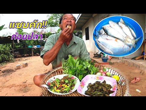 น้ำลายแตก!! ก้อยปลาขาวสร้อย อู๋ขี่ปลาขมๆ เข้าน้ำยาจักเป็กคุ้ยคำใหญ่ๆแซบคักบาดทินี้!!