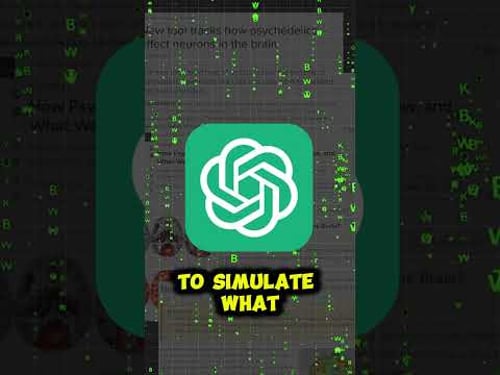 Here's how you can get ChatGPT high #chatgpt #chatgpttricks #n8n