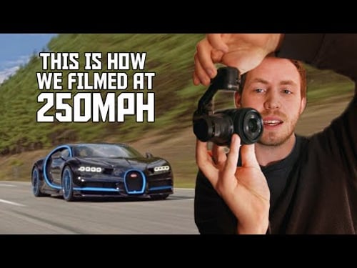 How we filmed a Bugatti Chiron at 250mph REVEALED