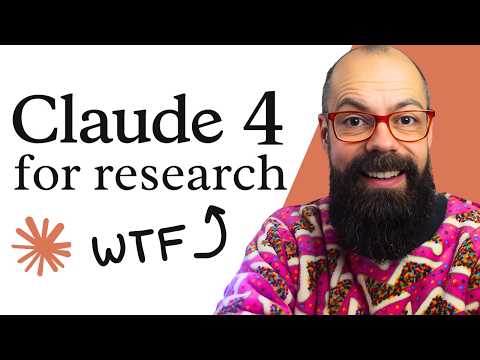 Claude 4 Just Made Research 10x Faster (You’re Missing Out)