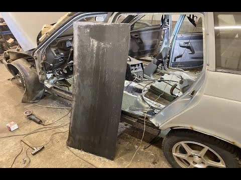 Ваз 2111 ровный пол/дно из листа металла 1.5 мм, вскрыл лонжерон