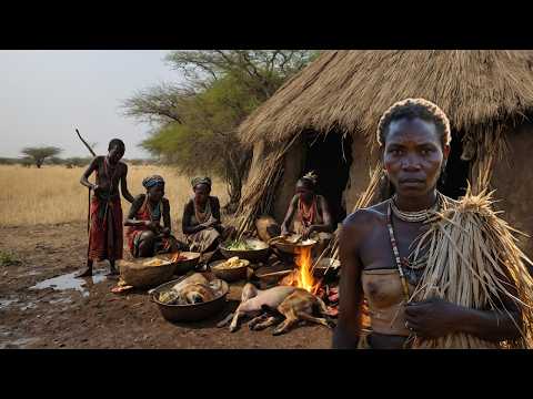 Beautiful RAINY🌧️ Morning in Our African Village | Cooking a Fresh Organic Breakfast