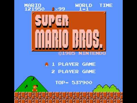 Super Mario Bros NES With N64 Samples 7-BIT PCM Mode
