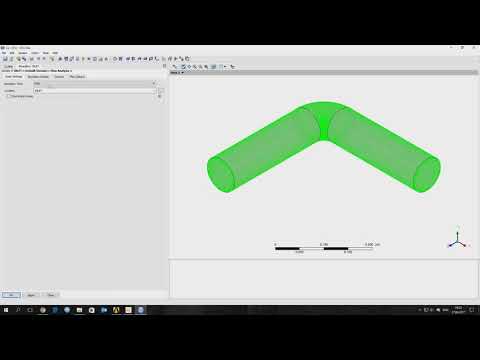 Tutorial ANSYS CFX | How to calculate losses head in pipeline?
