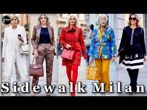 👜👢👒 Over 50 Timeless Elegance | The Outfit With Class | Winter Street Style Fashion November 2025