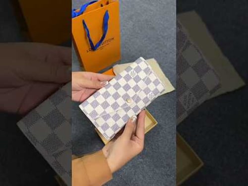 White LV wallet😍 #minibag #designerbag #subscribemychannel