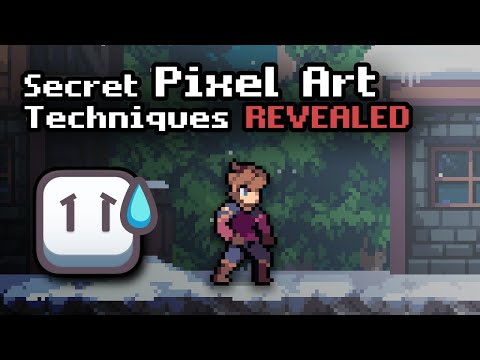 ILLEGAL Pixel-Art Techniques - (Aseprite, Krita, Photoshop) Pixel Art Tutorial