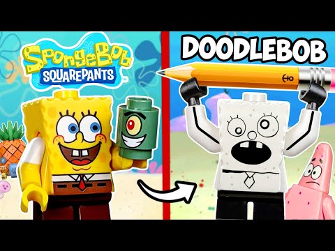 I built SPONGEBOB SQUAREPANTS in LEGO...