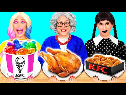 Кулінарний Челендж: Я проти Бабусі | Смішні Ситуації та Невдачі BaRaDa Challenge