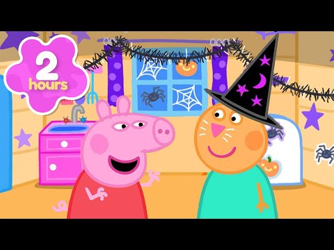 Decorating the Clubhouse for HALLOWEEN ๐ป Scary Decorations! ๐ท๏ธ Peppa Pig Full Episodes | 2 Hours