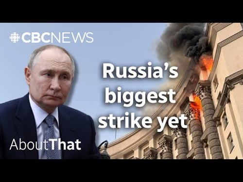 How Russia’s largest attack on Ukraine tests the world’s red line | About That