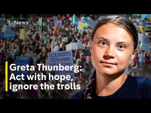 Greta Thunberg interview: world on climate precipice but activism offers hope