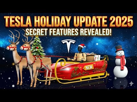 2025 Tesla Holiday Update Is HERE- Is it Good Or Just Filler?