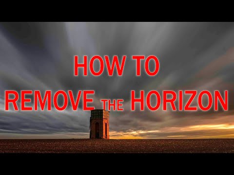 Remove the Horizon in a field - Step by Step edit...