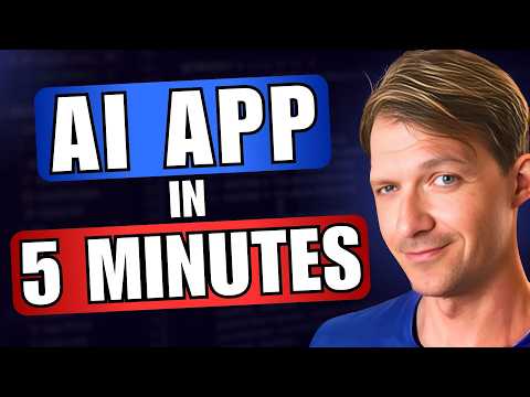 Build an AI Chat App in 5 MINUTES with Microsoftβs New .NET Template! π₯