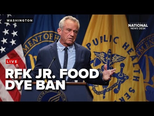 RFK Jr. Announces a ban on some food dyes