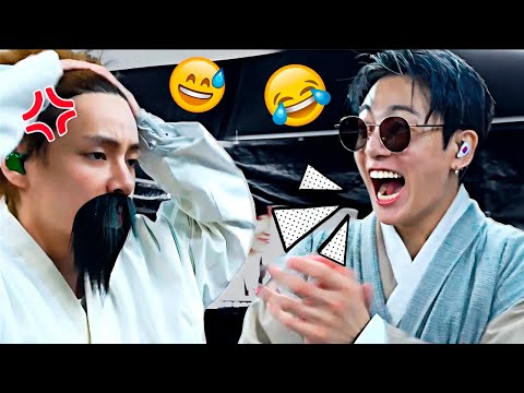 Taehyung making BTS Laugh so hard