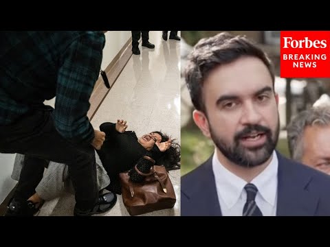 'That Act Is Taking Place Everyday': Zohran Mamdani Reacts To Video Of ICE Agent Shoving Woman