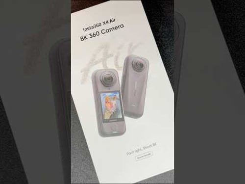 Insta360 X4 Air check the full video for more details #insta360 #x4air #video #cycling #x5