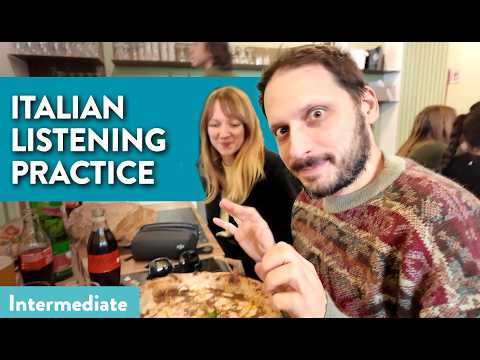 Natural Italian Conversation—Fast & Real! (with subs)