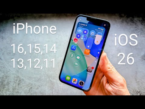 Iphone iOS 26 - Remove Transparent Glass Design ( iPhone 16 ,Pro ,15 ,14 ,13 ,12 ,11 )